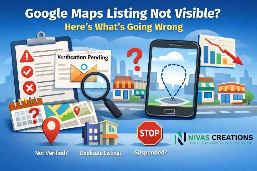 Google Maps Listing Not Visible